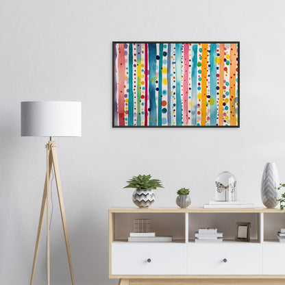 Farbwand, Poster mit Alurahmen - Stiers Beste