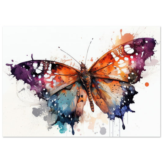 Wings of Color, Aluminiumdruck - Stiersbeste