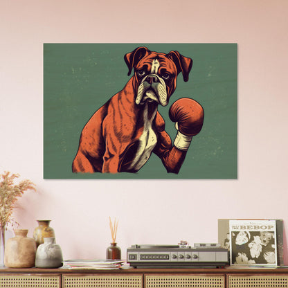 Boxer Boxer, Holzdruck - Stiersbeste