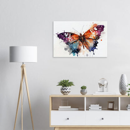 Wings of Color, Leinwanddruck - Stiersbeste