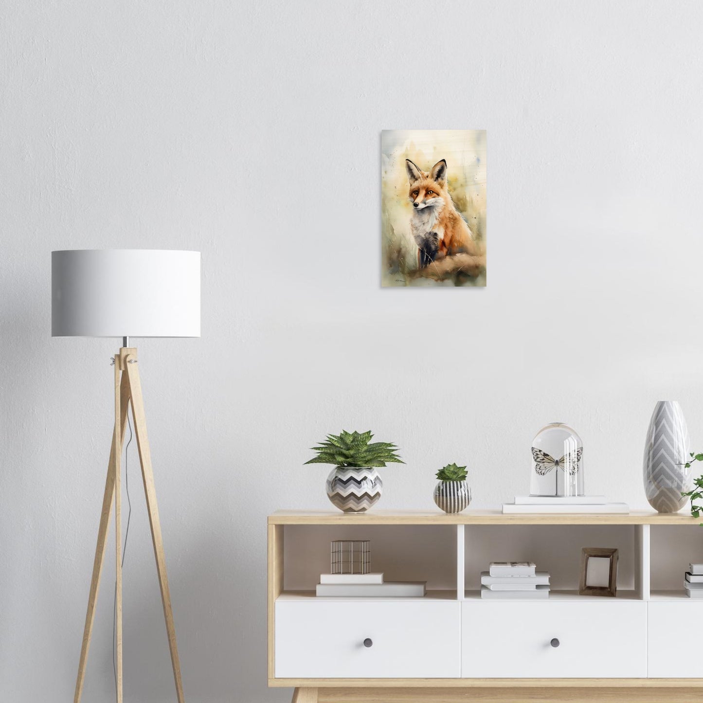 Die Wildnis im Blick, Holzdruck - Stiersbeste