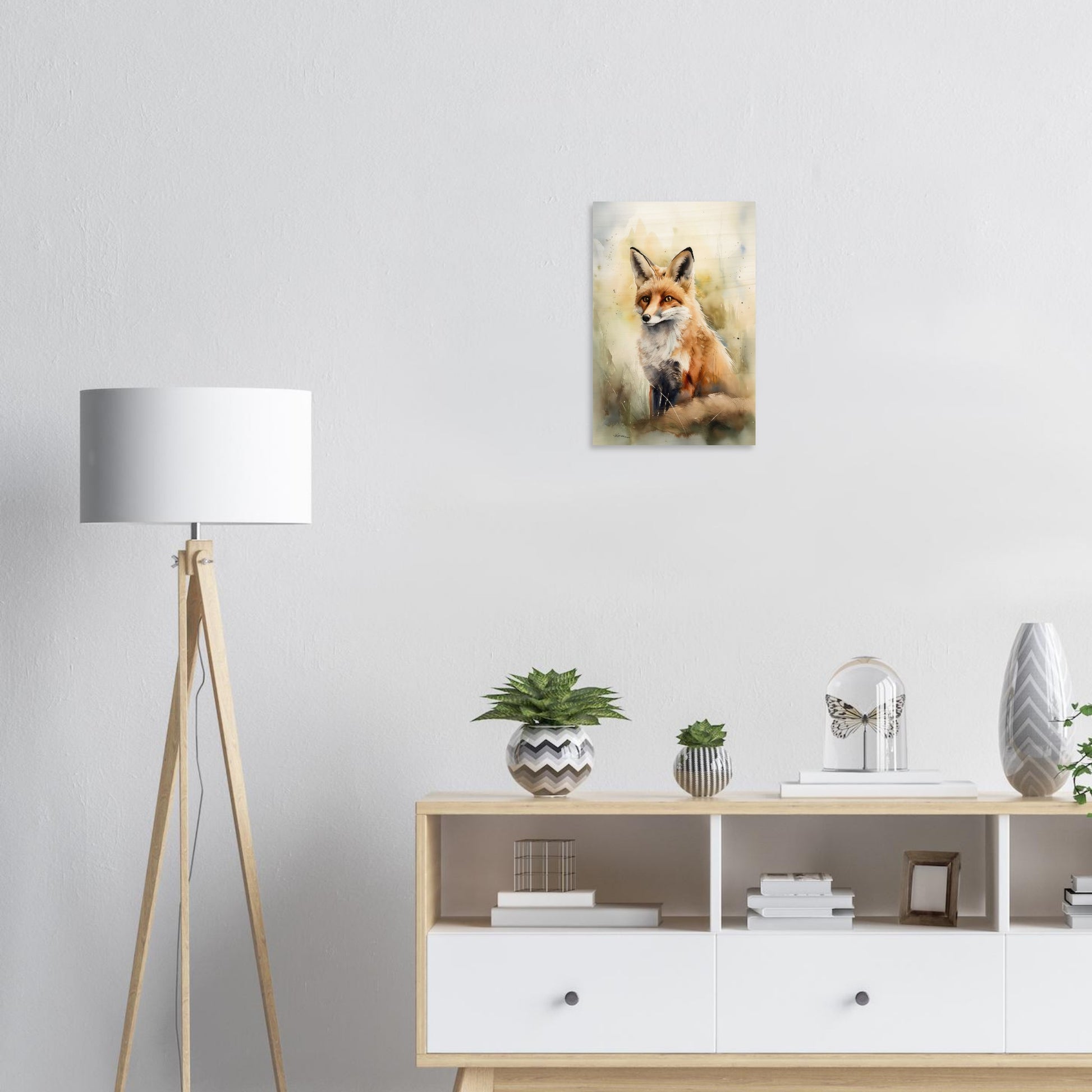 Die Wildnis im Blick, Holzdruck - Stiersbeste