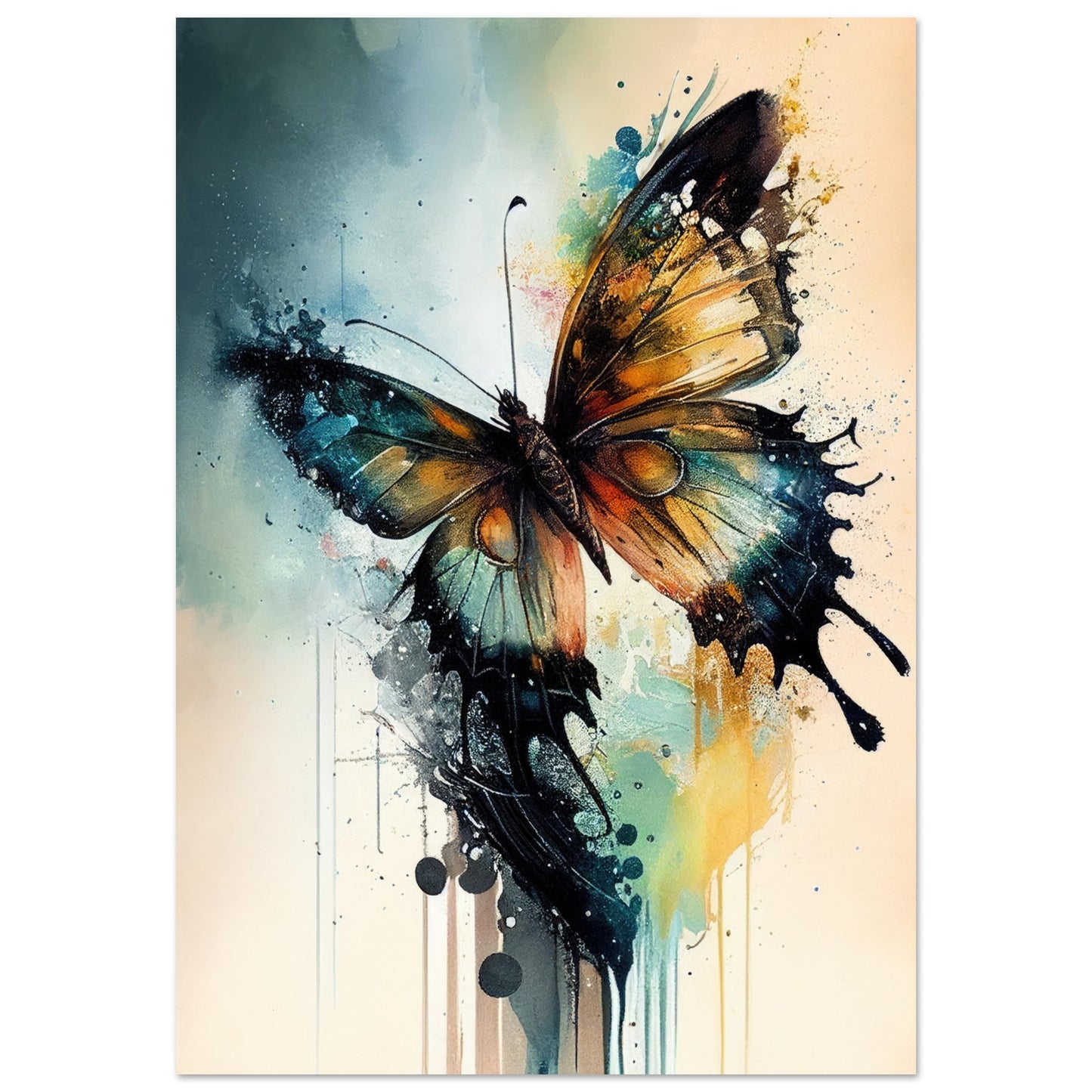 Magical Butterfly, Aluminiumdruck - Stiersbeste