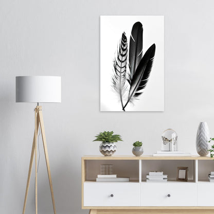 Blackbird, Aluminiumdruck - Stiersbeste