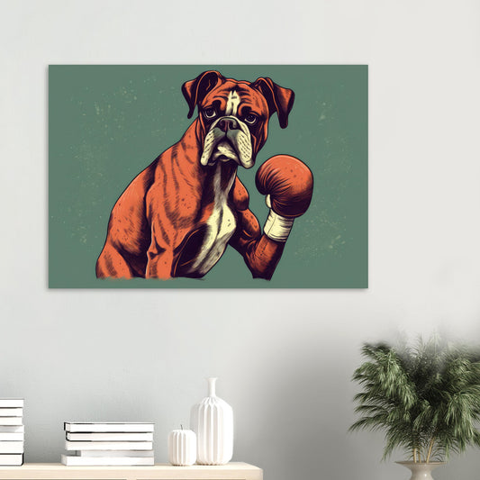 Boxer Boxer, Aluminiumdruck - Stiersbeste