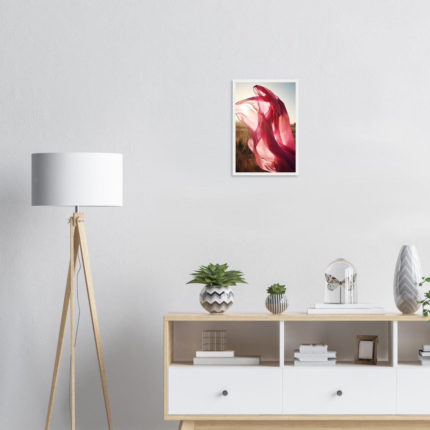 Pink Dance, Poster mit Holzrahmen - Stiers Beste
