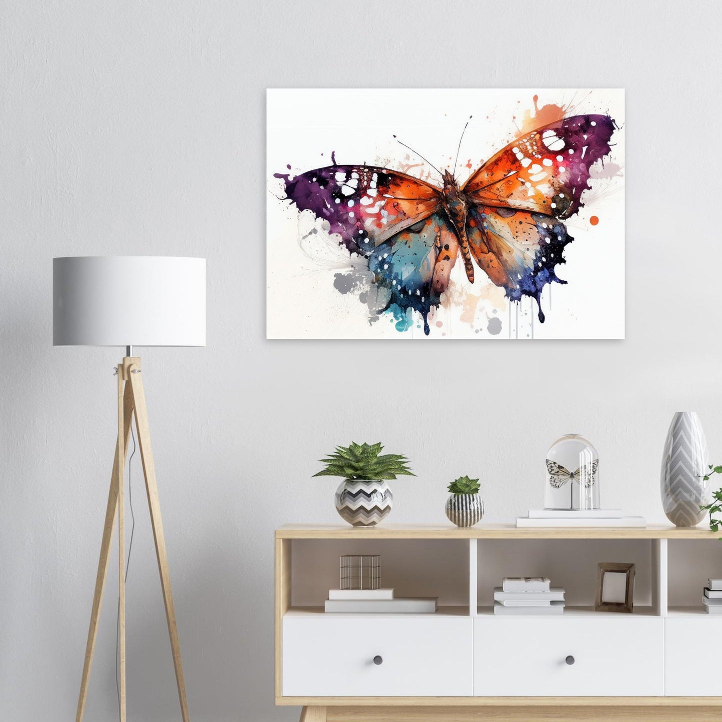 Wings of Color, Aluminiumdruck - Stiersbeste