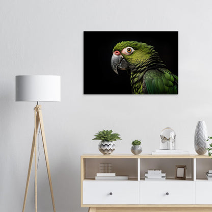 Papagei im Studio, Poster - Stiersbeste