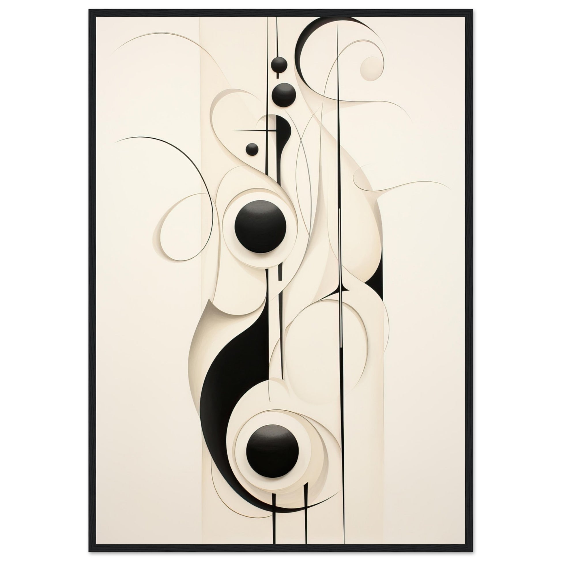 Note It, Poster mit Holzrahmen - Stiers Beste