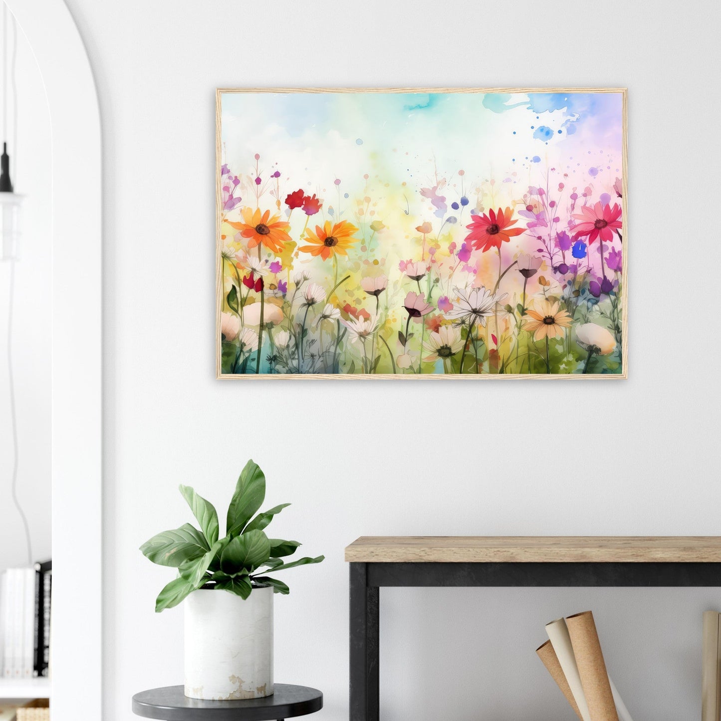 Aquarellzauber der Natur - Stiersbeste