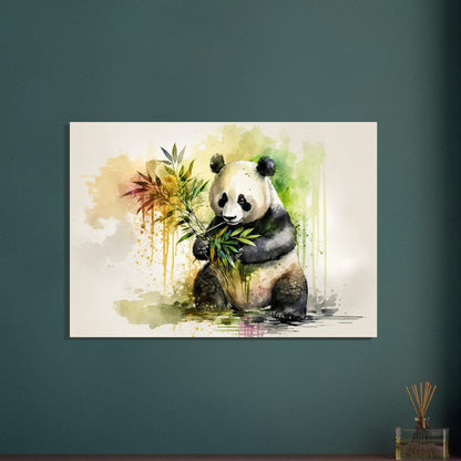 Panda Paradies, Aluminiumdruck - Stiersbeste