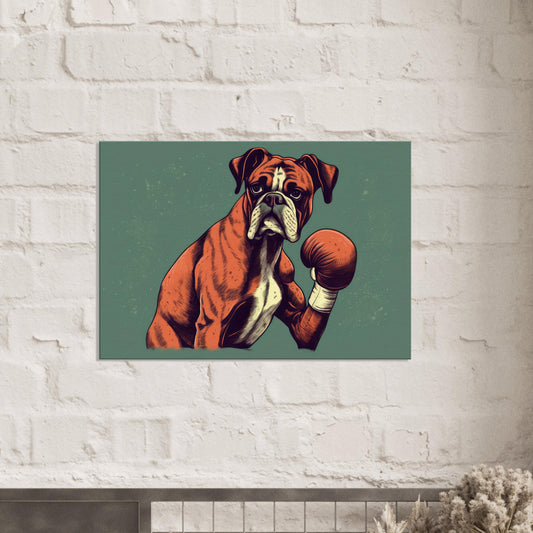 Boxer Boxer, Leinwanddruck - Stiersbeste
