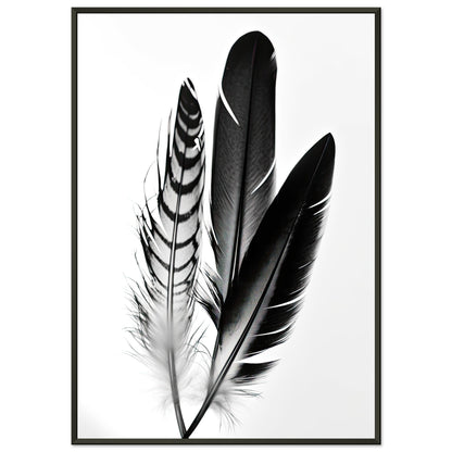 Blackbird, Poster mit Alurahmen - Stiersbeste