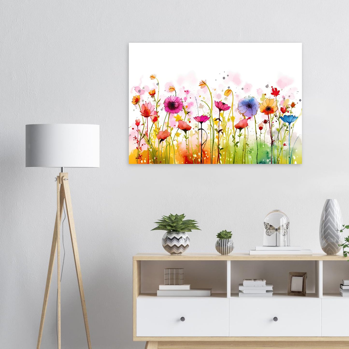 Verspielte Blumenimpressionen - Stiersbeste
