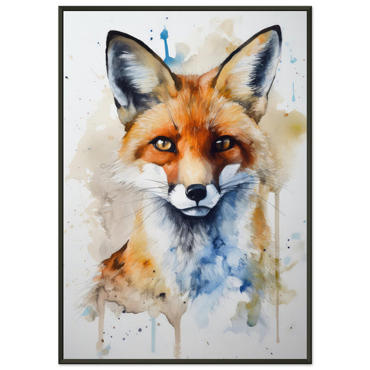 Fuchstraum, Poster mit Alurahmen - Stiersbeste