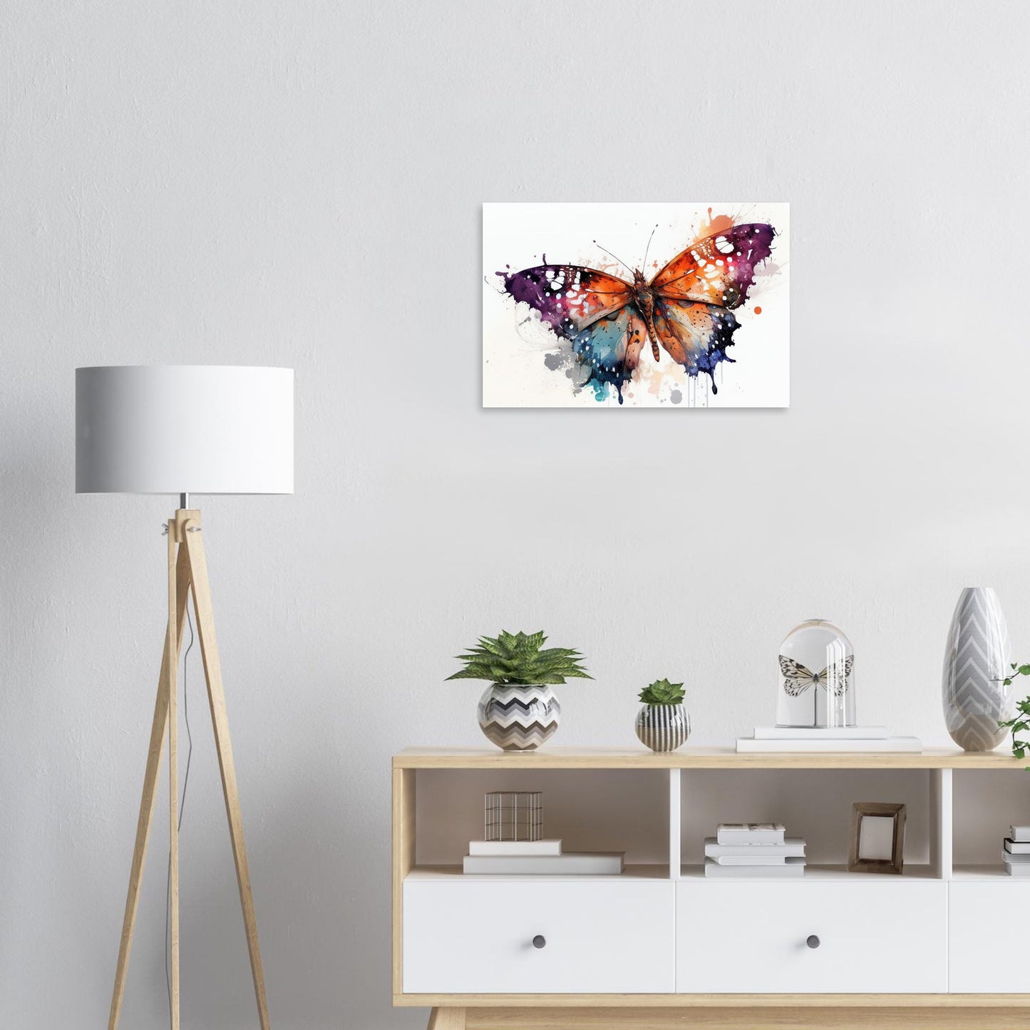 Wings of Color, Aluminiumdruck - Stiersbeste