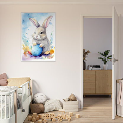 Hab es, Poster mit Holzrahmen - Stiersbeste