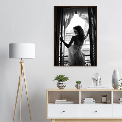 Open Window, Poster mit Holzrahmen - Stiers Beste