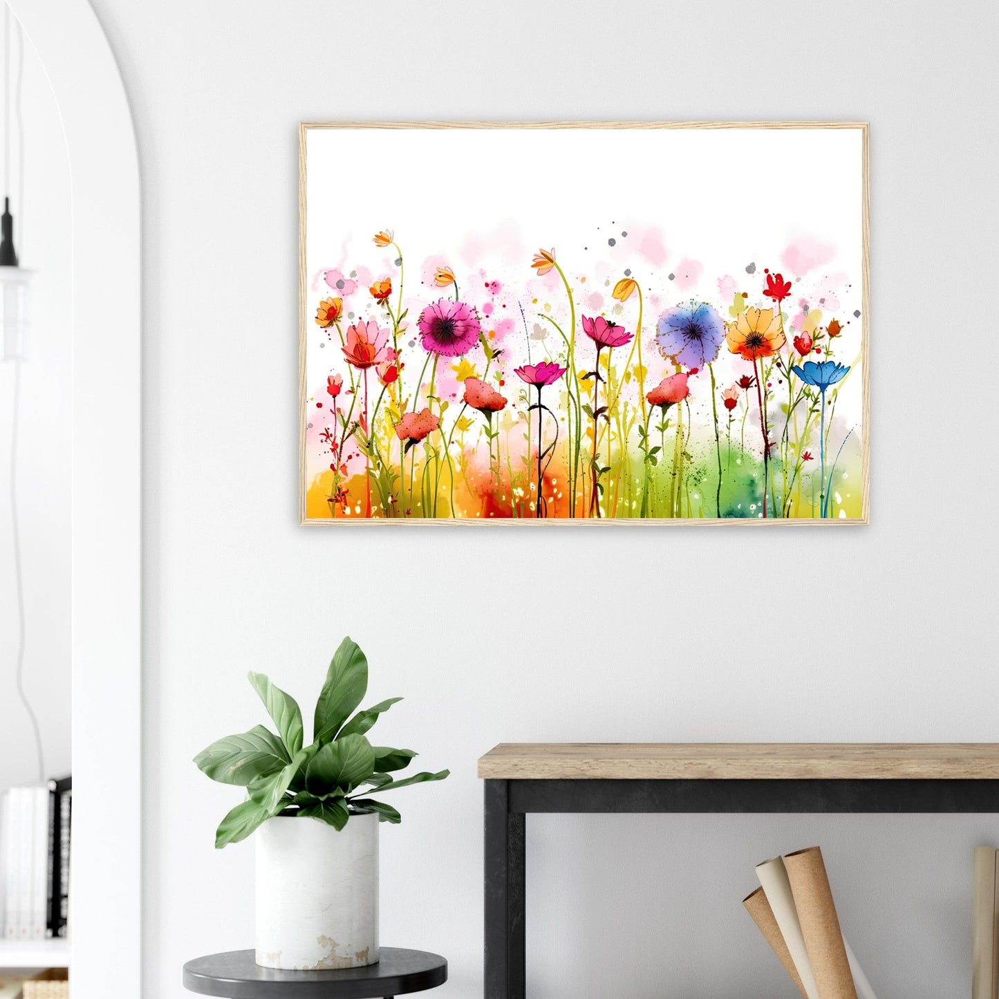 Verspielte Blumenimpressionen - Stiersbeste