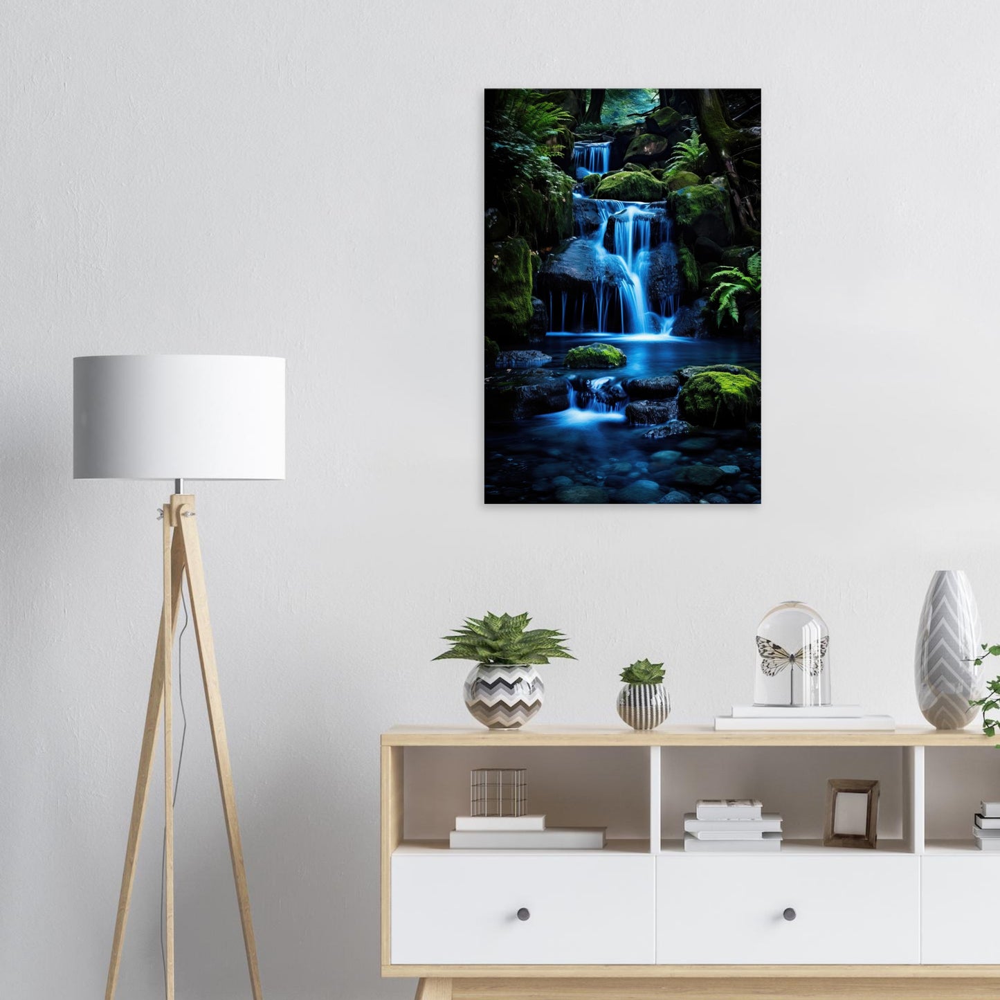 Blauer Wasserfall, Print Material - Stiers Beste