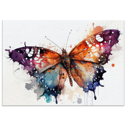 Wings of Color, Leinwanddruck - Stiersbeste