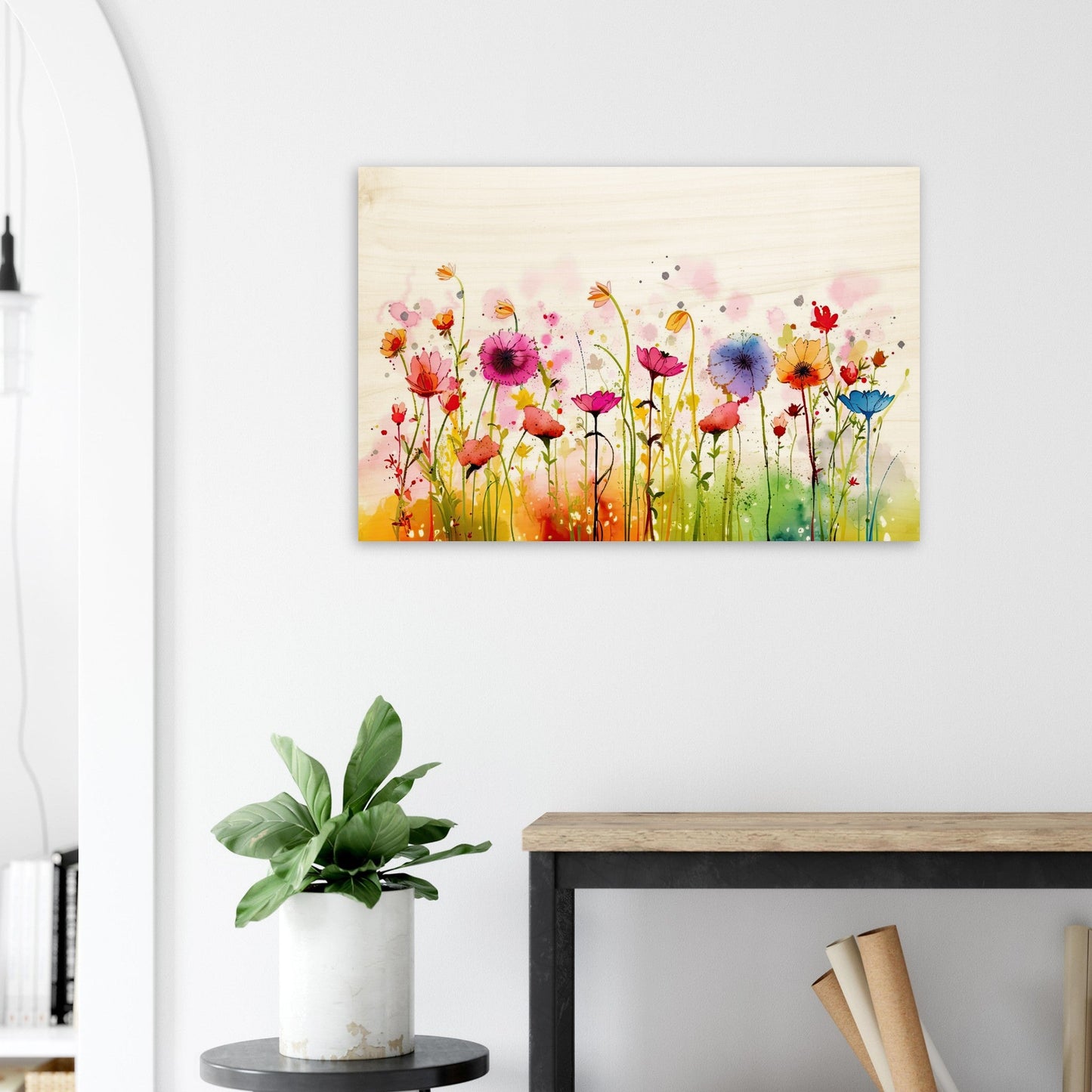 Verspielte Blumenimpressionen - Stiersbeste