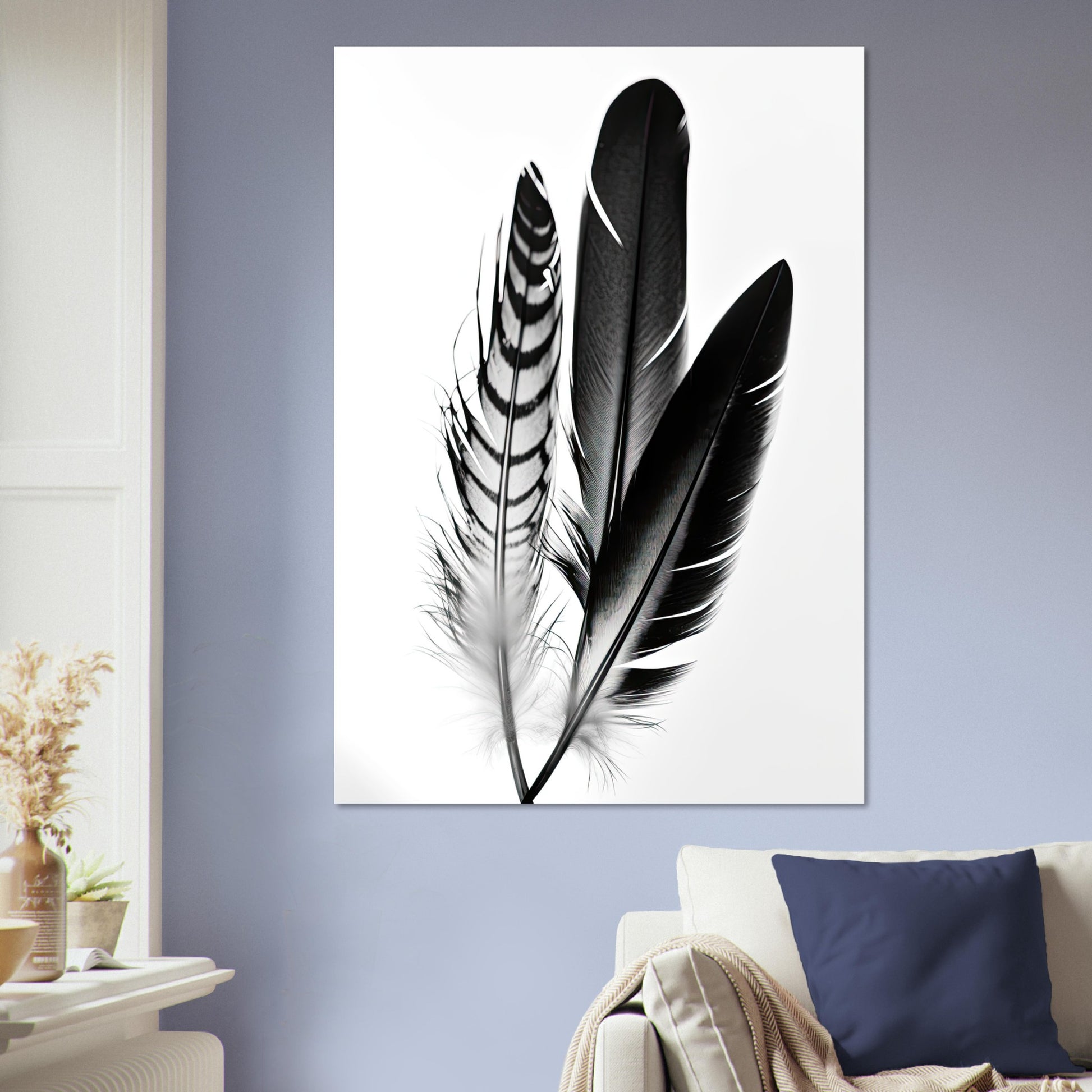 Blackbird, Aluminiumdruck - Stiersbeste