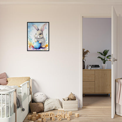 Hab es, Poster mit Holzrahmen - Stiersbeste