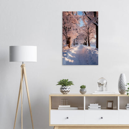 Winterlandschaft, Leinwanddruck - Stiers Beste