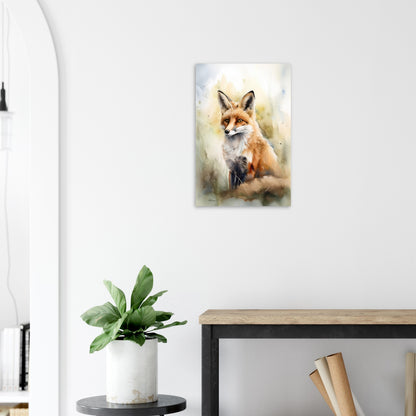 Die Wildnis im Blick, Aluminiumdruck - Stiersbeste