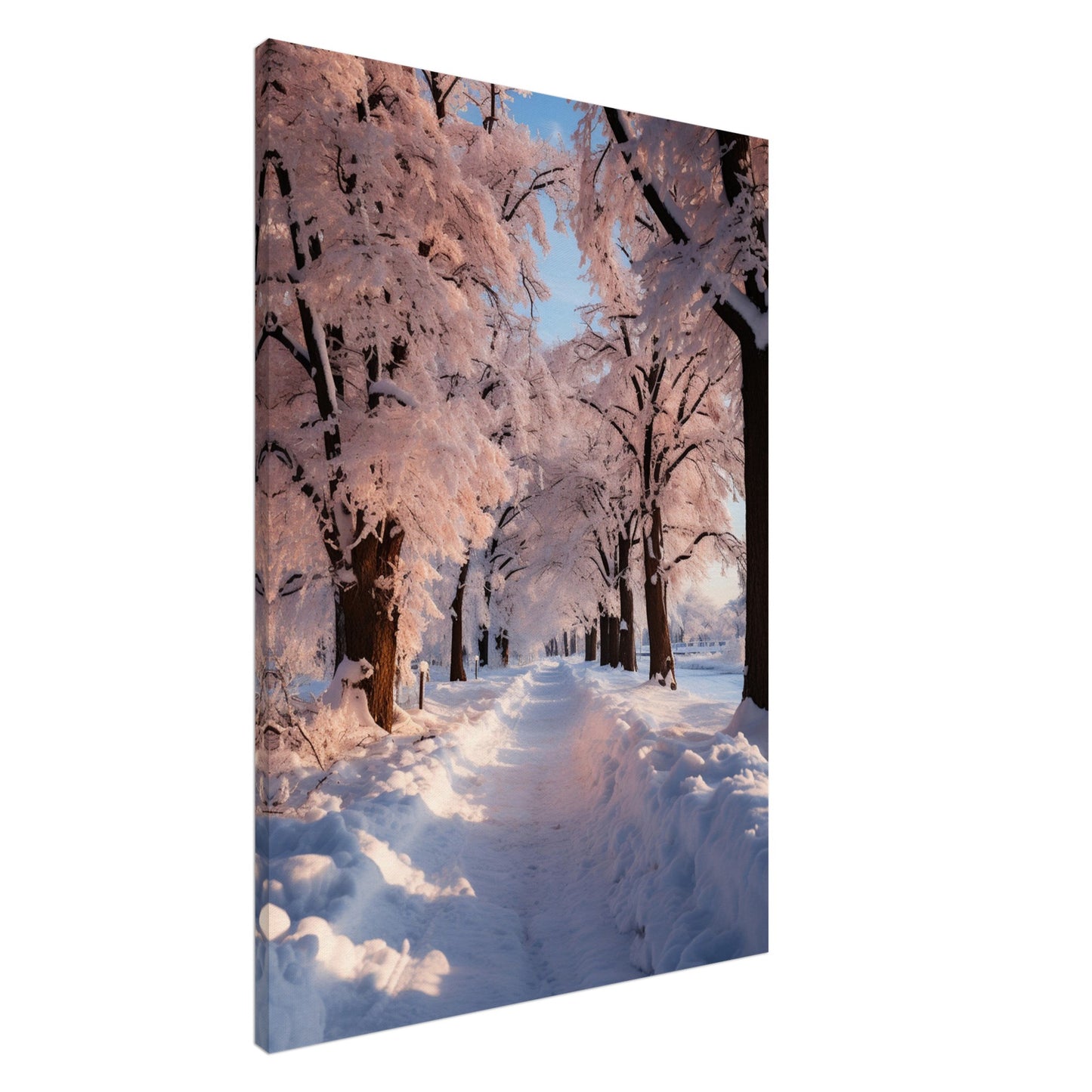 Winterlandschaft, Leinwanddruck - Stiers Beste