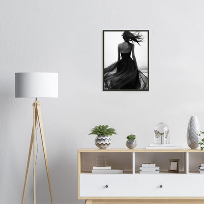 Windböe, Poster mit Alurahmen - Stiers Beste