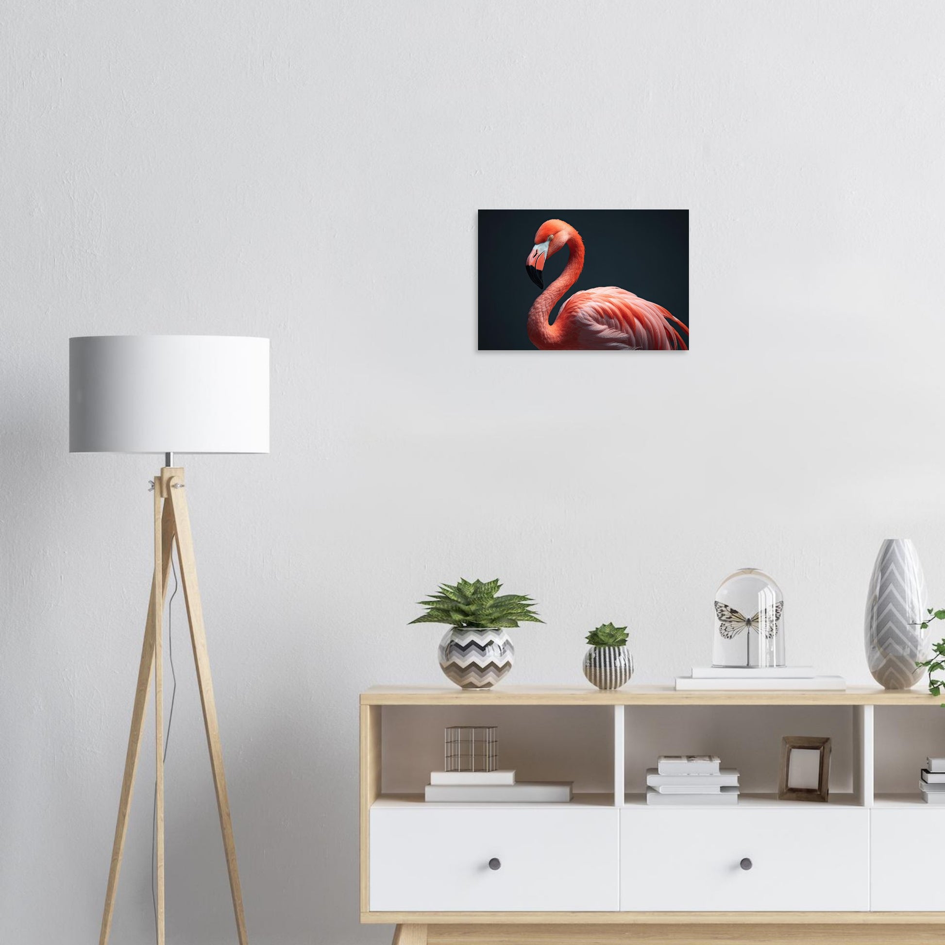 Flamingo in the Studio, Poster - Stiersbeste