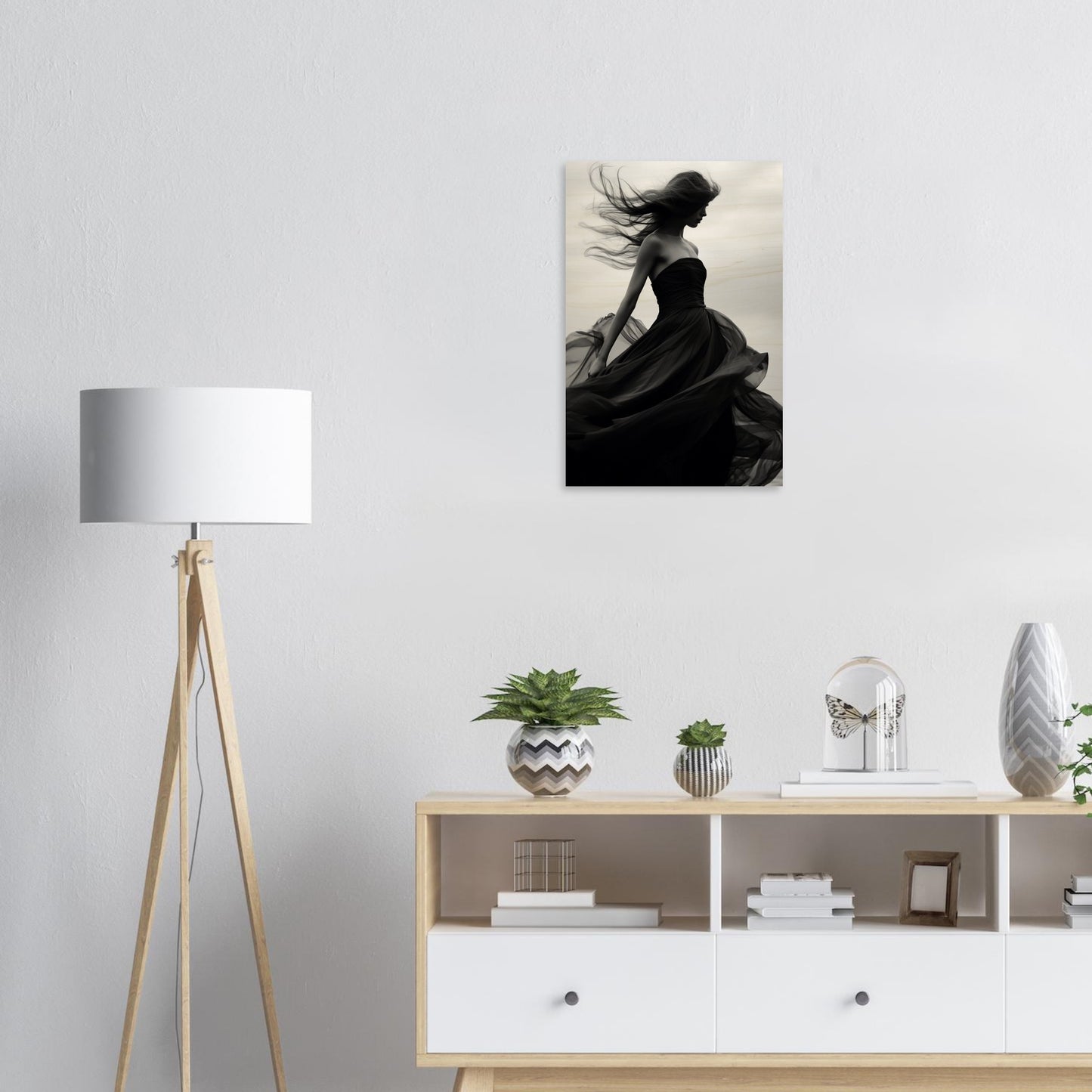 Eleganz im Wind, Holzdruck - Stiers Beste