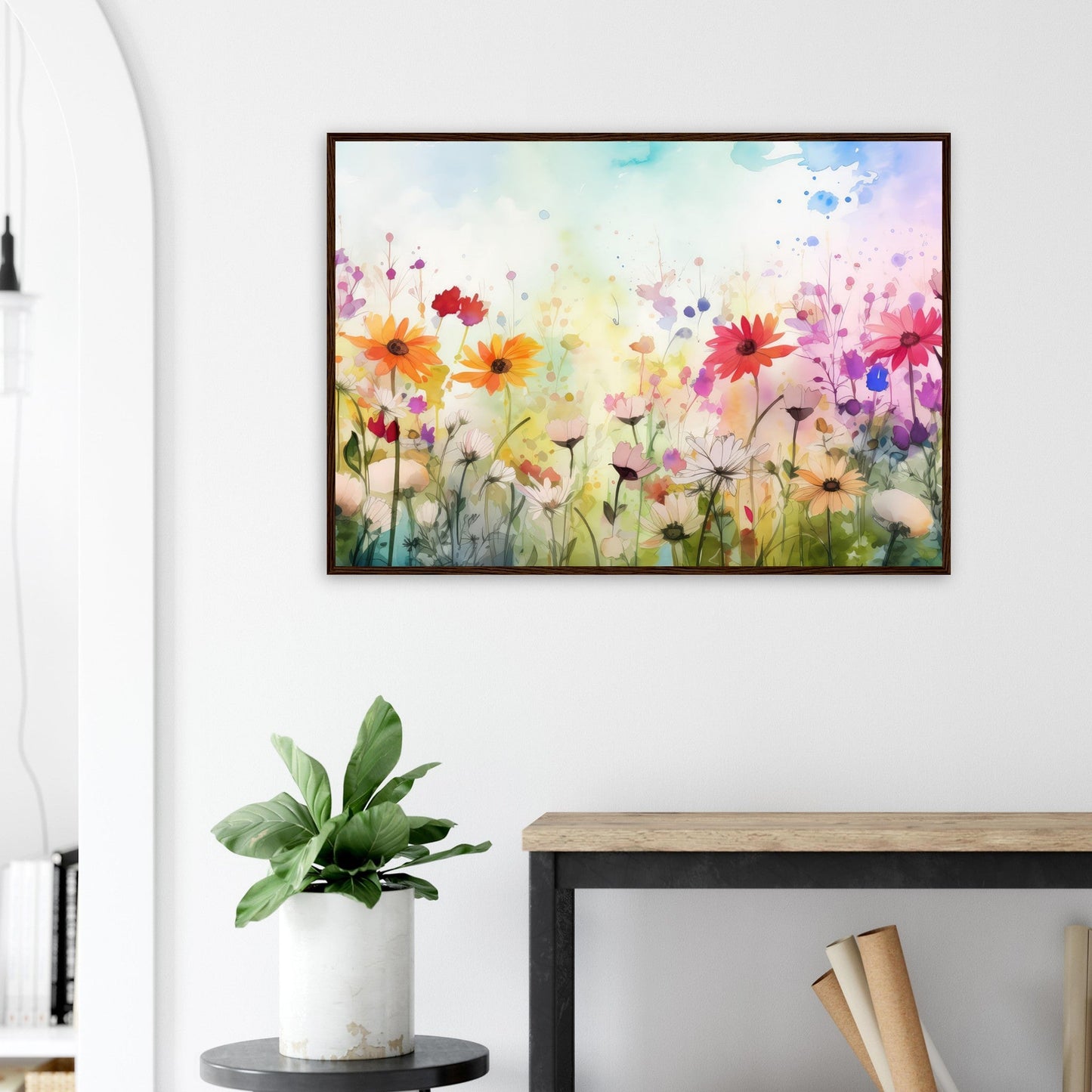 Aquarellzauber der Natur - Stiersbeste