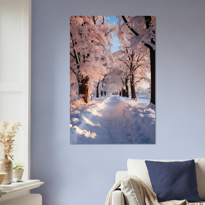 Winterlandschaft, Poster - Stiers Beste