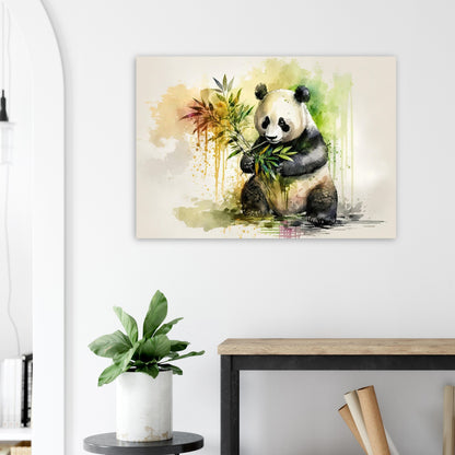 Panda Paradies, Aluminiumdruck - Stiersbeste