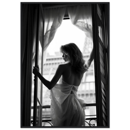 Open Window, Poster mit Holzrahmen - Stiers Beste