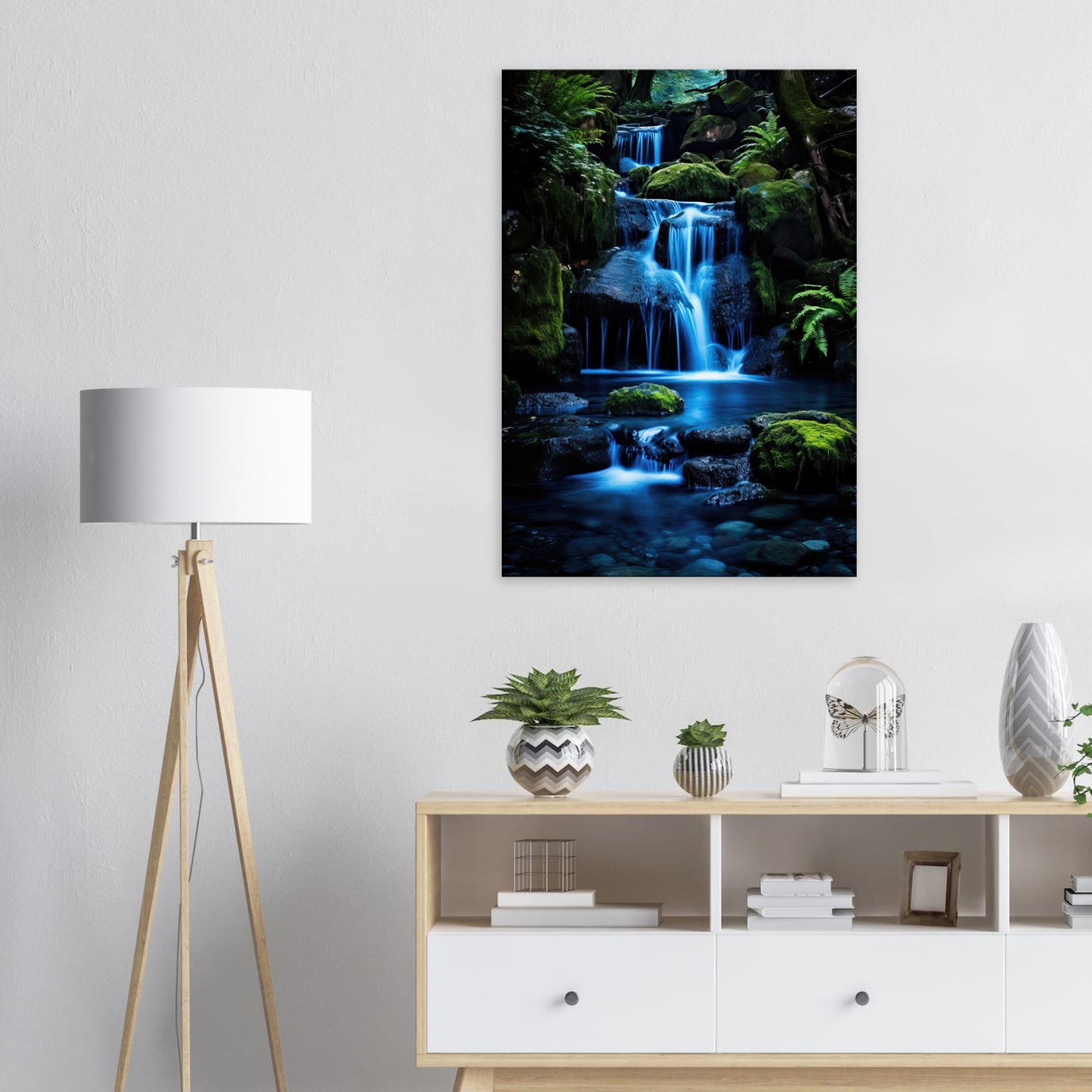 Blauer Wasserfall, Print Material - Stiers Beste