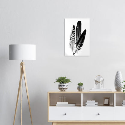 Blackbird, Aluminiumdruck - Stiersbeste