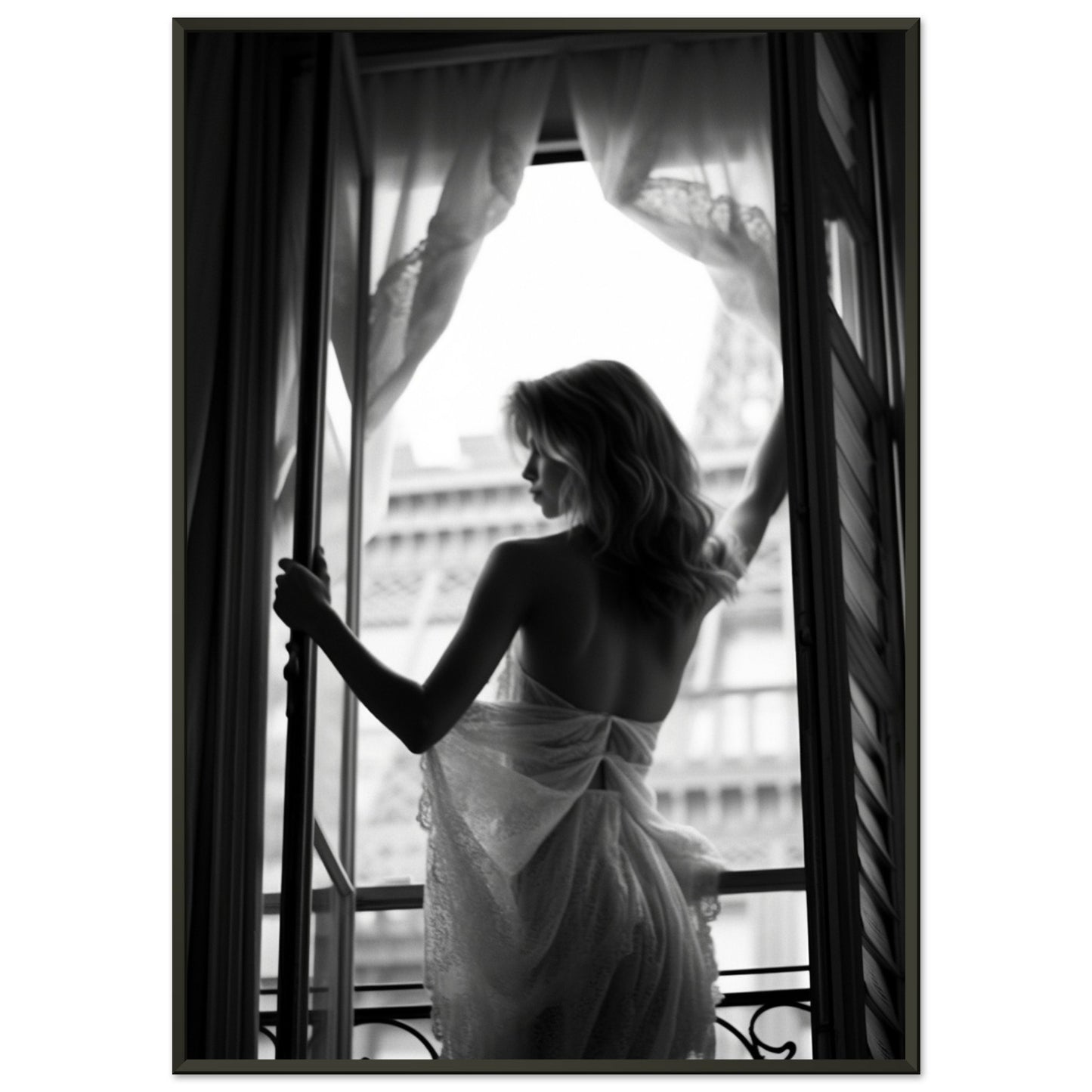 Open Window, Poster mit Alurahmen - Stiers Beste