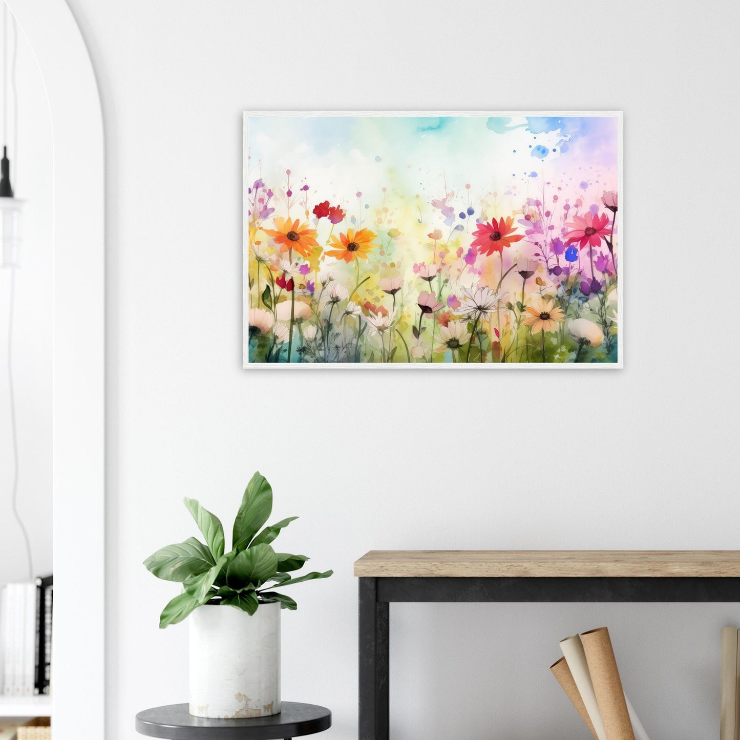 Aquarellzauber der Natur - Stiersbeste