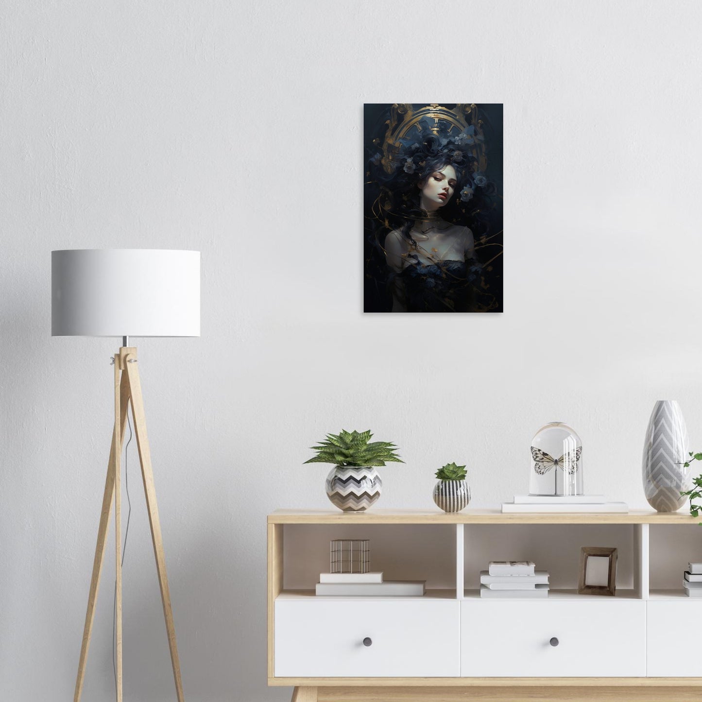 Lady Clock, Holzdruck - Stiers Beste
