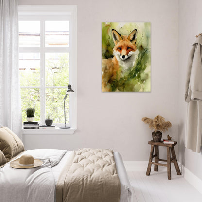 In den Augen des Fuchses, Holzdruck - Stiersbeste
