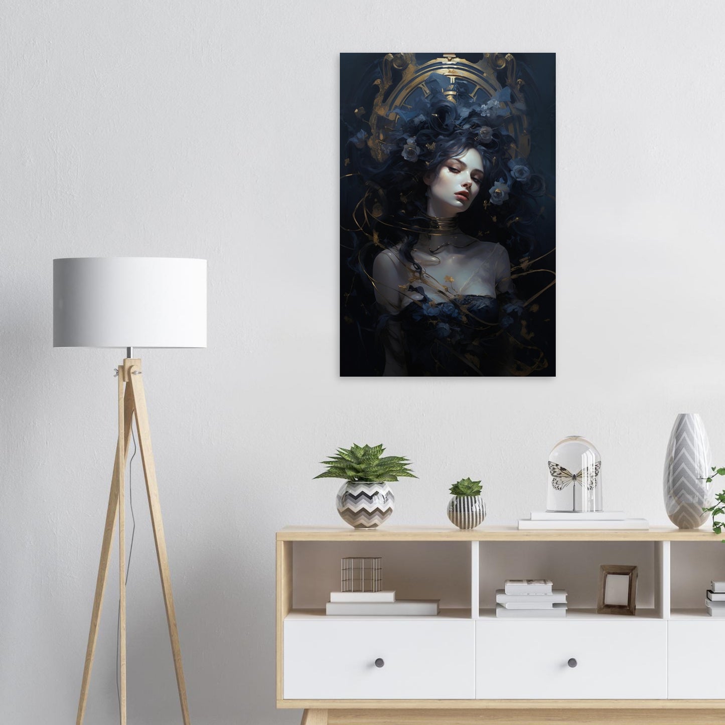 Lady Clock, Aluminiumdruck - Stiers Beste