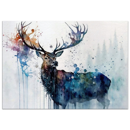 Sanfte Wildnis Farben, Leinwanddruck - Stiersbeste
