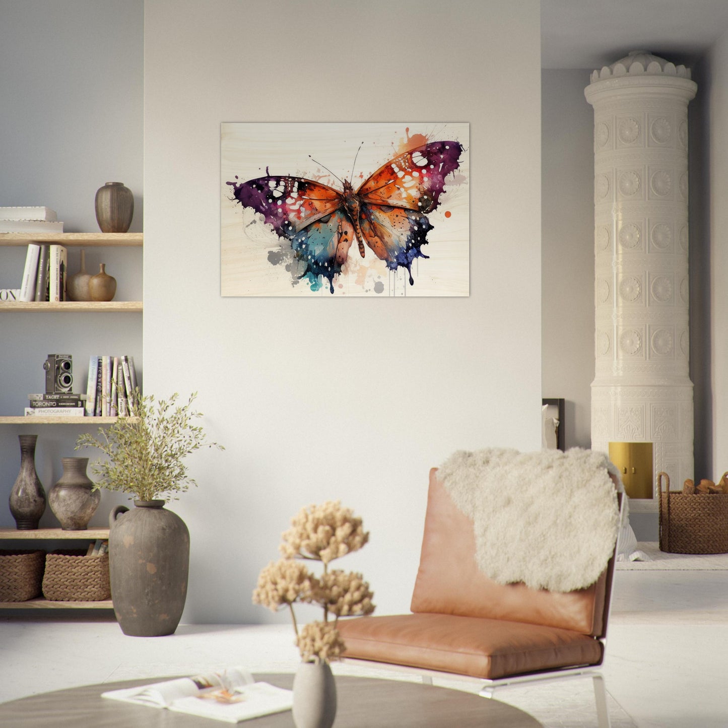 Wings of Color, Holzdruck - Stiersbeste