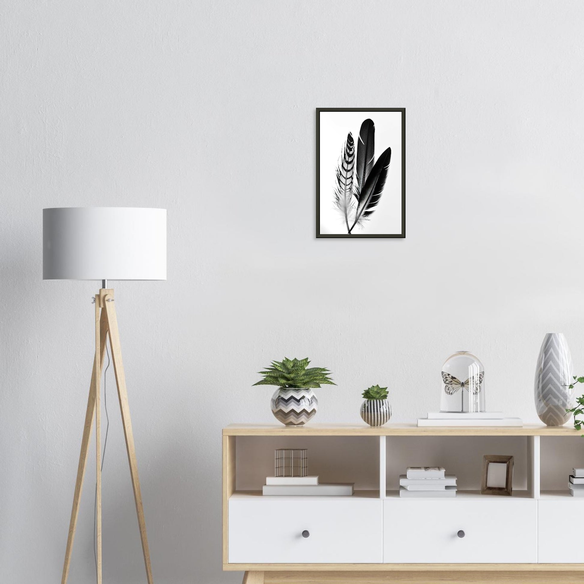 Blackbird, Poster mit Alurahmen - Stiersbeste