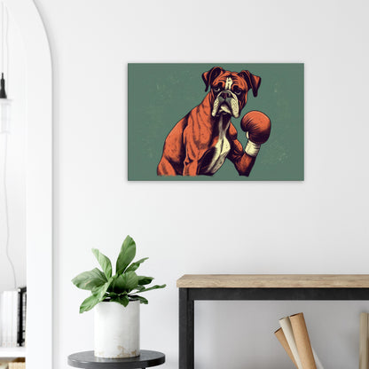 Boxer Boxer, Leinwanddruck - Stiersbeste