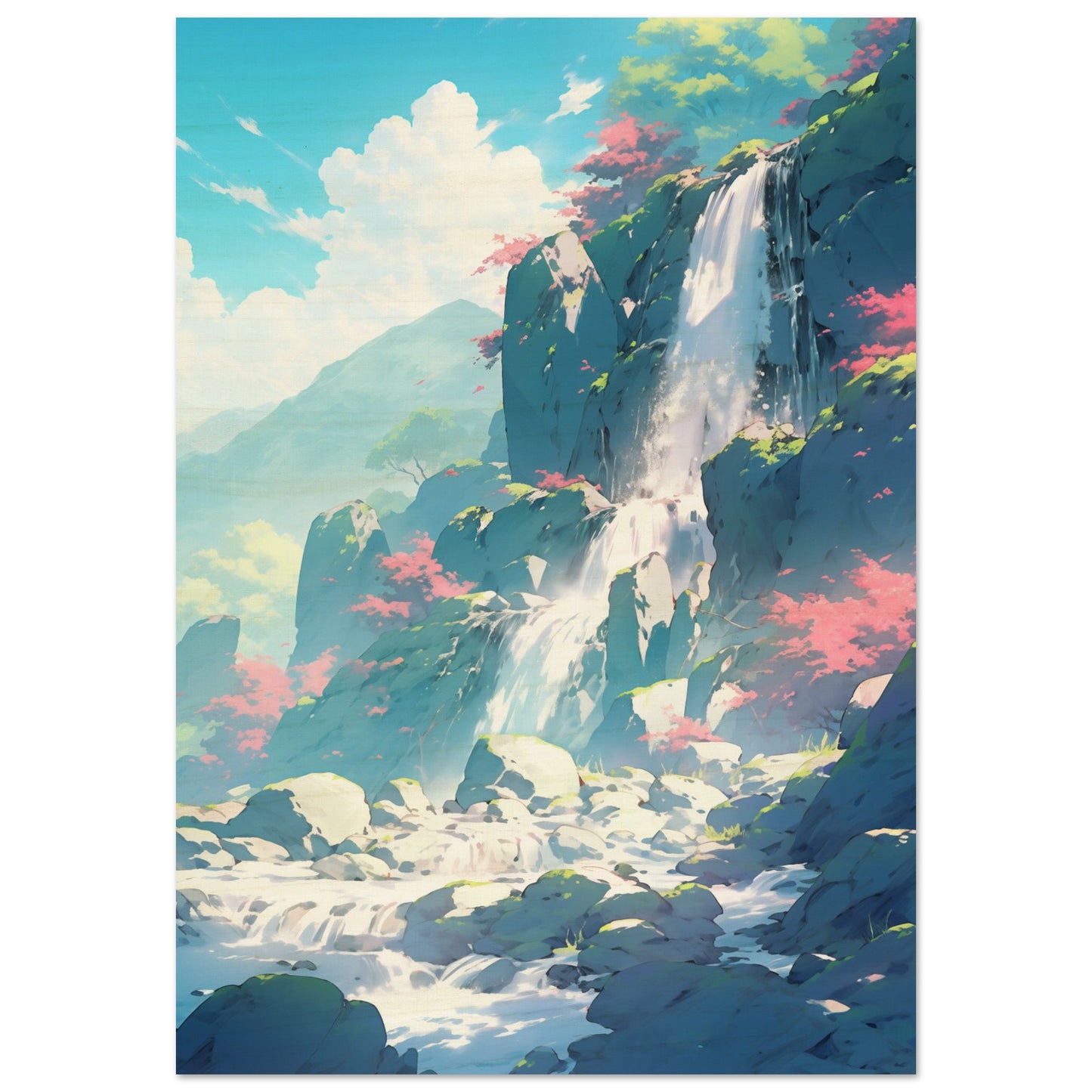 Blüten Wasserfall, Print Material - Stiers Beste